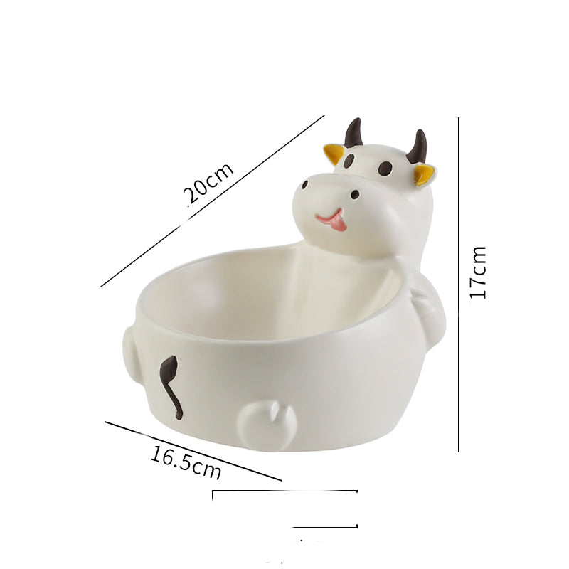 Innovative Ceramic Anti-Spill Pet Bowl - Paw Pet Hubs