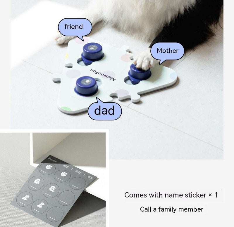 Mini Recording Button for Dog & Cat Training - Paw Pet Hubs