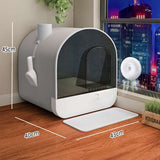 Closed-Type Odor  Cat Litter Box - Paw Pet Hubs