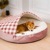Cozy Plush Dog Nest - Paw Pet Hubs