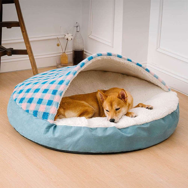 Cozy Plush Dog Nest - Paw Pet Hubs
