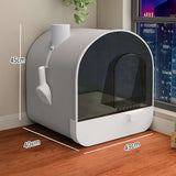 Closed-Type Odor  Cat Litter Box - Paw Pet Hubs